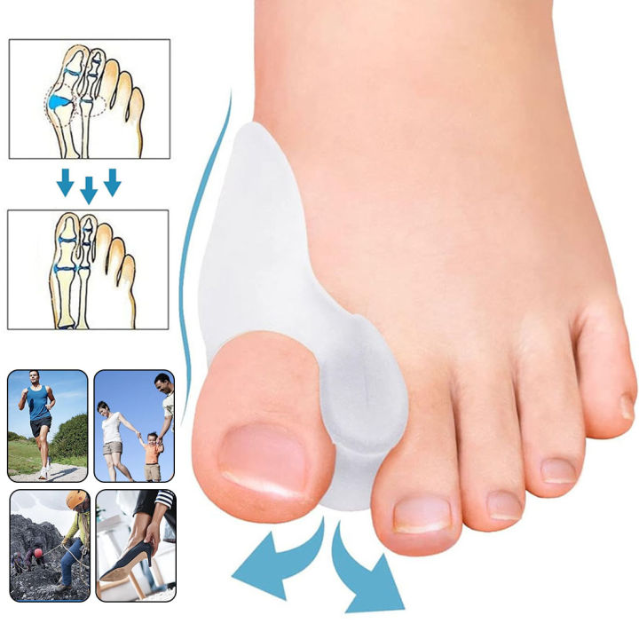 Bunion Cushion Protector, Pair Bunion Corrector Pads for Big Toe - Main Image