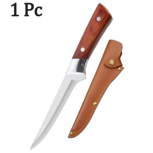 【Fast delivery】Japan Meat Knife Original with Cover Slaughtering for Bone Handchopping Kitchens Stainless Boning Mongolian Knife剔骨刀
