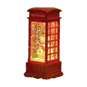 ไฟกลางคืนเรืองแสง มีรูแขวน ลายซานตาคลอส กวาง สำหรับตกแต่งคริสต์มาส โคมไฟคริสต์มาส ไฟประดับ โคมไฟ LED รูปตะเกียง /Home_Master