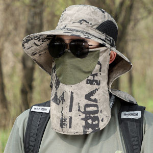 [HCM]Nam Ngụy Trang Khăn Choàng Chống Nắng Ngoài Trời Thoáng Khí Chống Nắng Du Lịch Leo Núi Có Thể Tháo Rời-Cozy520