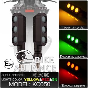 ✔READY STOCK✔ TRAFFIC LIGHT STYLE TURNING SIGNAL LIGHT SIGNAL LAMP UNIVERSAL Y15ZR Y15 Y125Z RS150 Y16