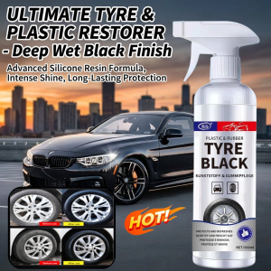 【Renewal Anti-Aging Gloss】Automotive Tyre Maintenance For Car Owners Deep Gloss Long-Lasting Protection Tire Coating Repairer