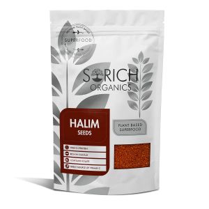 Sorich Organics Halim Seeds 200g | Garden Cress Seeds (Aliv) | Rich in Protein Fiber Iron & Omega-3 | Immunity Booster Superfood | Non-GMO | Gluten Free