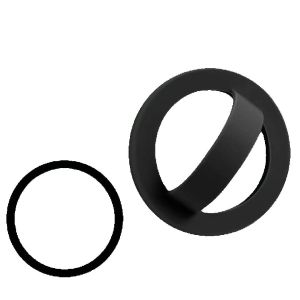 BISEN BR-687 Silicone Magnetic Phone Ring Holder 360 Rotation Anti Drop