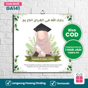 Kado Hadiah Wisuda Animasi Cewek  Unik Murah Aesthetic estetik Mewah GA141 MD1