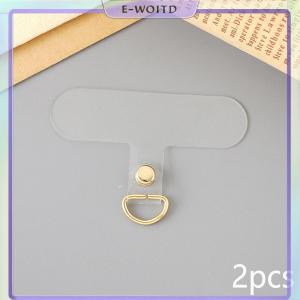 พวงกุญแจเชือกถักแบบสร้างสรรค์สำหรับเคสโทรศัพท์ผู้หญิงสายคล้องเชือกผูกกันหายพวงกุญแจรถอุปกรณ์เสริม DIY พวงกุญแจแฟชั่น