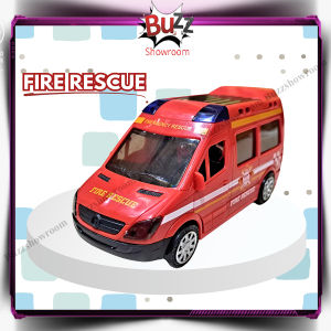 Mobil Ambulans Polisi Pemadam Mainan Anak Ambulance lampu Bump And Go