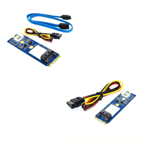 M.2 Để SATA3.0 M.2 7pin Ngang Chuyển Đổi Adapter Mở Rộng Cáp Điện Cho 2242 2260 2280