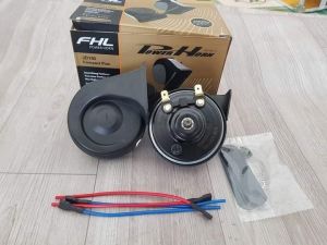 [1 cặp] Còi sên sihai oto xe tải xe máy 12v 24v. còi ốc sên còi điện. âm thanh cực lớn. chống nước siêu biền.