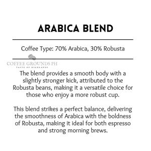 Coffee Grounds PH - Sagada Arabica Dark Roast 500g  Fine Grind Coffee