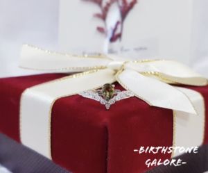 Natural Fancy Color Sapphire Birthstone S925 adjustable silver ring/Green color sapphire ring/Gemstone/birthstone/cincin hijau sapphire/绿色蓝宝石 S925镶嵌活口戒指