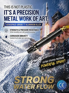 High Pressure Water Sprinkler Home Car Cleaning Heavy Duty/Powerful Jet/Outdoor Wash/For Adults/Strong Spray
