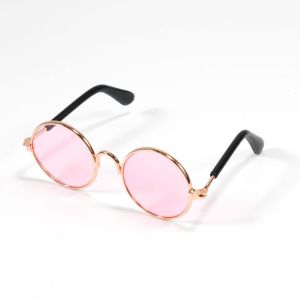 BABYBANG Round Multicolor For Little Dog Cat Pet Supplies Photos Props Reflection Glasses Pet Sunglasses Cat Glasses Eye-wear