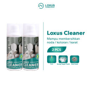 Loxus Cleaner 2pcs Pembersih Kerak Toilet Kamar Mandi Stainless Shower Kran