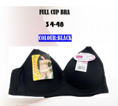 Baju Dalam Wanita Cotton Cup b/c 3 cangkuk Cup Penuh Tiada besi 36-46 #128