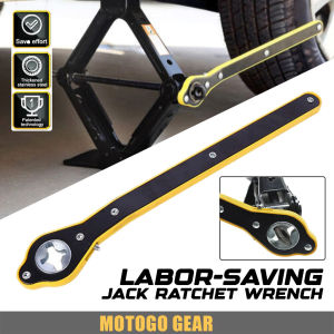 Auto Labor-Saving Jack Ratchet Wrench with Long Handle Car Repair Tool Easy to Use Handle scissor jack