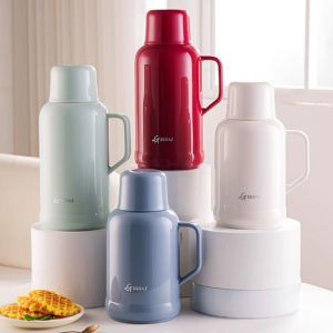 GAOSU Leakproof Thermal Pot 1L Large Capacity Hot Water Bottle Convenient Keep Warm Thermos Pot Home