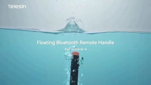 Telesin DJI Action 6 5Pro 4 Floating Bluetooth Remote Handle Waterproof IP68