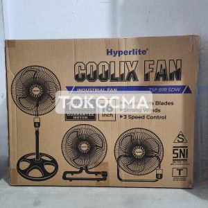 Hyperlite Kipas Angin Coolix Fan 3in1 18 Inch TSF-818SDW 3 Fungsi Dalam 1 Kipas Kecepatan 3 Speed