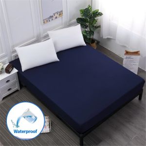 Waterproof Mattress Cover Anti Mites Full Package Style Single/Double/Full/Queen/King Size