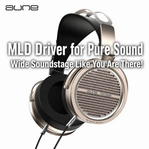 AUNE AR5000 Open-Back Dynamic Headphones HiFi Audiophile Over-Ear Headphones for DAP Home Audio