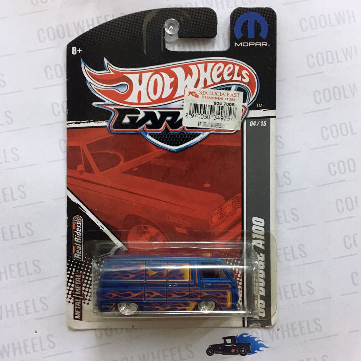 Hot Wheels 2011 Garage Series '66 Dodge A100 (Card not mint)