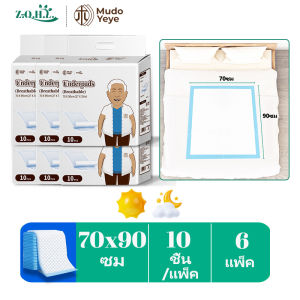60ชิ้น แผ่นรองซึมซับ แผ่นรองซับผู้ใหญ่ แผ่นรองซับ Bed Sheet ผู้ใหญ่ แผ่นเสริมซึมซับ 70x90ซม