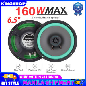 2pcs 6.5 Inch 160W Car HiFi Coaxial Speaker Vehicle Door Auto Audio Music Stereo Full Range Frequenc