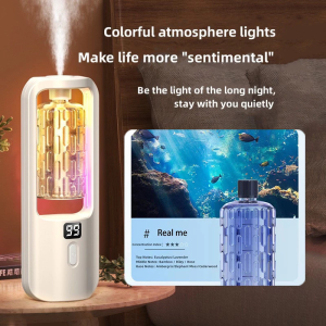 【BUY 1 TAKE 1】Humidifier Digital display Rechargeable Fragrance Machine Automatic Aroma Diffuser Air humidifier