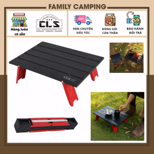 Bàn dã ngoại xếp gọn mini picnic du lịch gấp gọn bằng hợp kim nhôm nhẹ chắc chắn độ bền cao có túi đựng chính hãng