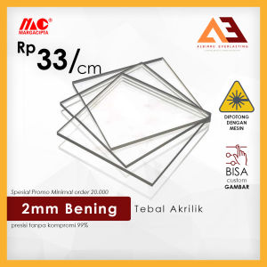 Akrilik Lembaran 2mm | Jasa Potong Akrilik | Cutting Akrilik Custom | Cutting Laser Akrilik