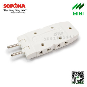 Phích cắm SOPOKA Q5T chia 1 cửa ra 5 lỗ chịu tải đến 2200W