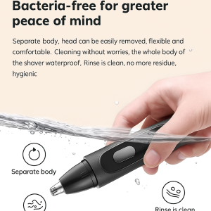New Nose Hair Trimmer Portable Painless Nose Hair Trimmer for Men Women Rechargeable