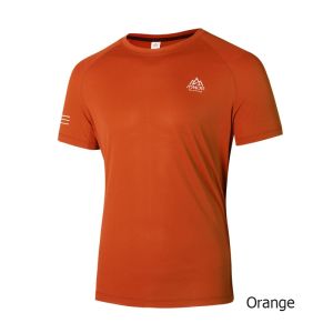 AONIJIE FM5125 Mens Spring Summer Running Quick Drying Sports Tees Breathable Polyester T-shirt Gym Short Sleeve