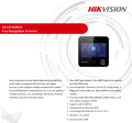 Hikvision DS-K1T343MFX Face Recognition Terminal with Access Control Functions. 