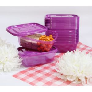 Calista Furano Premium Set 6pcs Toples Penyimpanan Makanan Wadah Preparasi Food Container Toples Kulkas Set Toples Premium Tebal Toples Buah dan Sayur Makanan