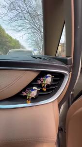 ORIESSE Hummingbird Air Vent Clips Car Fresheners2pcs Bling Cute Bird Diffuser for Car DecorBlue Accessories for Women
