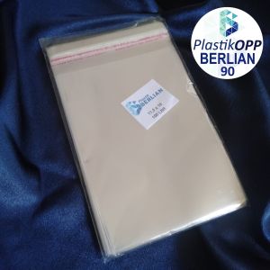 115x16 cm Plastik Opp 18 micron ( Tipis ) isi 100 lembar