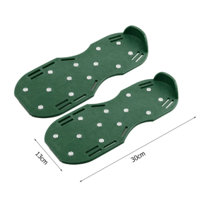 Garden Nail Shoes Grass Loose Soil Tool 5cm Long Nail Lawn Aerator Grass Spikes Shoes Self-Leveling Yard Grass Cultivator