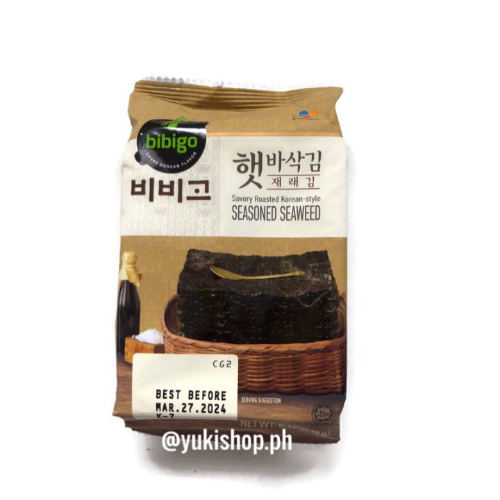 Korean Seasoned Seaweed Laver Gim 5g | Lazada PH