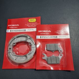 KAMPAS REM BELAKANG + DISPAD CAKRAM DEPAN HONDA BEAT VARIO SCOOPY SPACY BEAT FI ESP POP NEW STREET VERZA