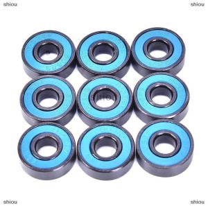 [COD] shiou 10Pcs/set 608 2RS Bearing Deep Groove Steel Sealed Ball Bearings 608RS 608-2RS