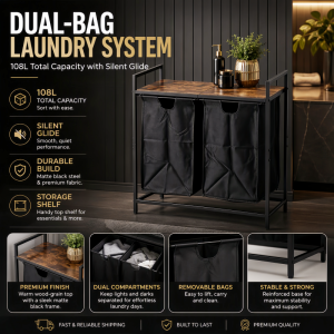 Laundry basket Clothes Organizer Household Cart Storage Rack Floor Classification Dirty Clothes Basket