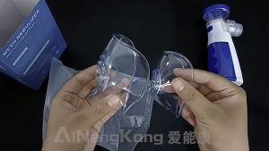 Máy xông mũi họng khí dung cầm tay công nghệ Nhật Bản nhỏ gọn tiện lợi