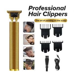 Ready Stock Pencukur Rambut Cordless Rechargeable Barber Hair Trimmer Haircut Clipper Shaver and Beard Razor