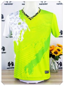 ลายใหม่ !!! เสื้อพิมพ์ลาย HanOver 09 สีเขียว ลายสวย ราคาถูก สีสด คุณภาพเกินราคา !!!