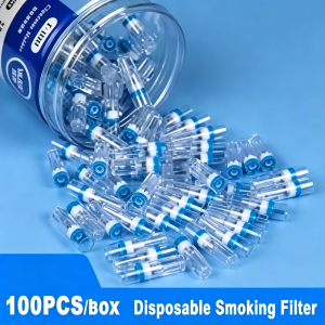 GripLynkey 🧩100Pcs Disposable Filter Tips – Triple Filtration Reduces Impurities Personal Daily Care