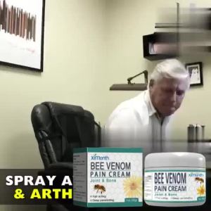 【Bee Venom Joint Cream】For Knees & Joints Non-Greasy Formula Fast Absorbing Deep Relief Office/Exercise Friendly Natural Bee Venom Extract Gentle Care