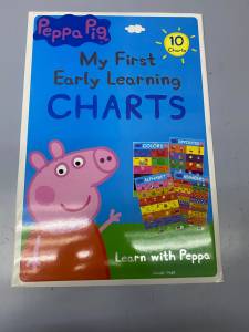 Wonder House Books Peppa Pig My First Early Learning Charts