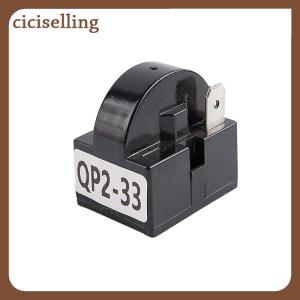 [ciciselling] Refrigerator Fitting Freezer PTC Starter Thermal Protector Relay QP2-12 15 22 33